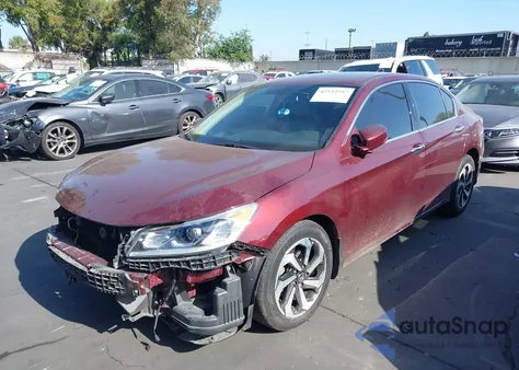 2017 Honda Accord Exl из США, поврежденный, VIN 1HGCR3F80HA028857